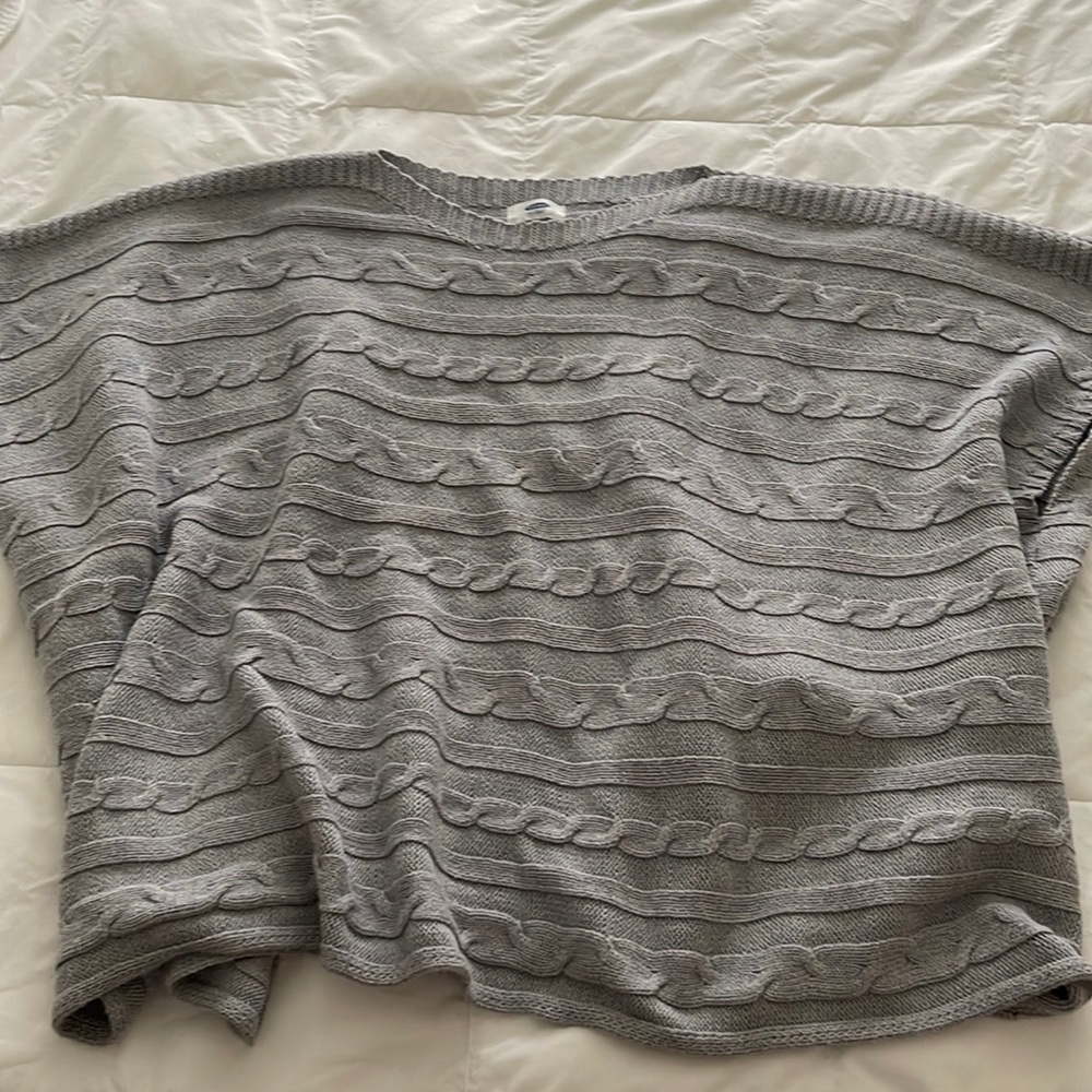 Old navy poncho sweater